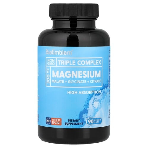 Bioemblem Magnesium Triple Complex 90 Veggie Caps product image
