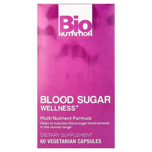Bio Nutrition Blood Sugar Wellness 60 Vegetarian Capsules product image