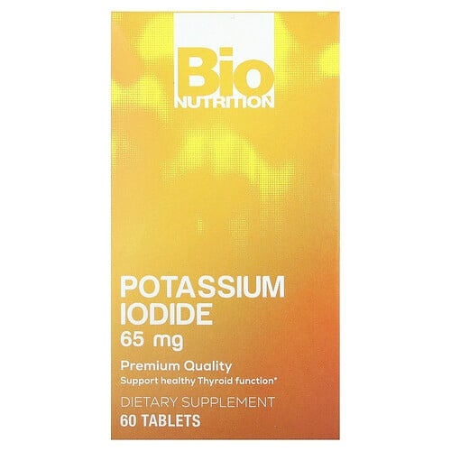 Bio Nutrition Potassium Iodide 65 Mg 60 Tablets product image