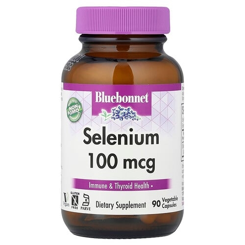 Bluebonnet Nutrition Selenium 100 Mcg 90 Vegetable Capsules product image