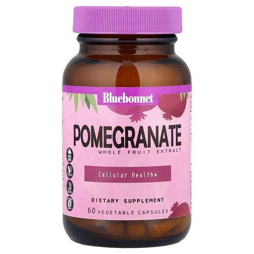Bluebonnet Nutrition Pomegranate Whole Fruit Extract 60 Vegetable Capsules product image