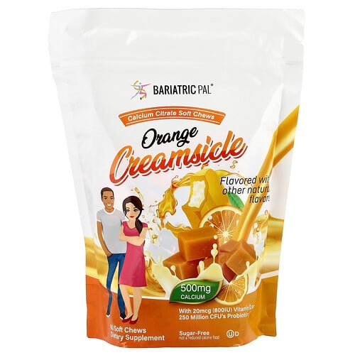Bariatricpal Calcium Citrate Soft Chews Orange Creamsicle 90 Soft Chews product image