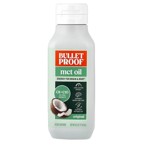 Bulletproof Mct Oil Original 16 Fl Oz 473 Ml product image
