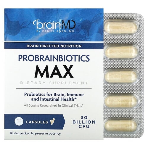 Brainmd Probrainbiotics Max 30 Billion Cfu 30 Capsules product image