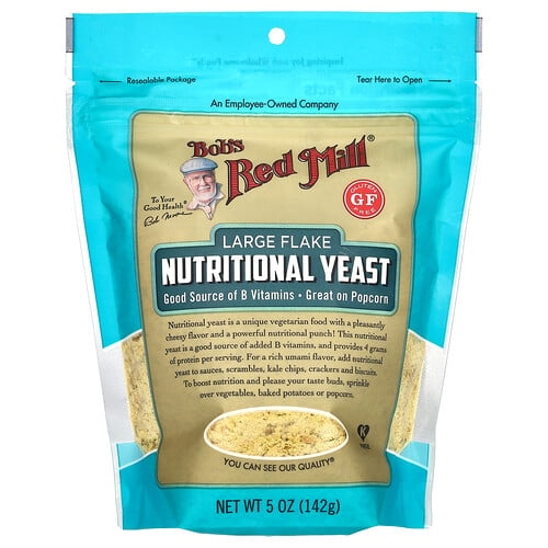 Bob S Red Mill Large Flake Nutritional Yeast Gluten Free 5 Oz 142 G product image