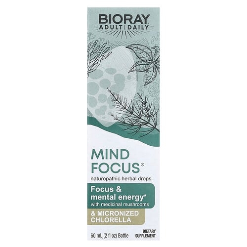 Bioray Mind Focus Alcohol Free 2 Fl Oz 60 Ml product image