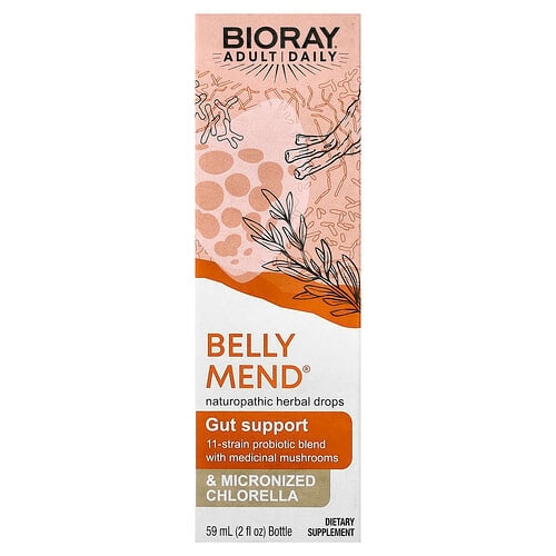 Bioray Belly Mend Gut Support 2 Fl Oz 59 Ml product image