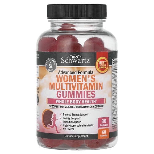 Bioschwartz Women S Multivitamin Gummies Advanced Formula 60 Gummies product image