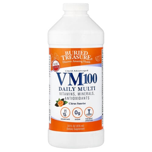 Buried Treasure Liquid Advantage Vm100 Daily Multi Citrus Sunrise 33 Fl Oz 976 Ml product image