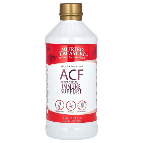 Buried Treasure Liquid Advantage Acf Immune Support 16 54 Fl Oz 496 Ml product image