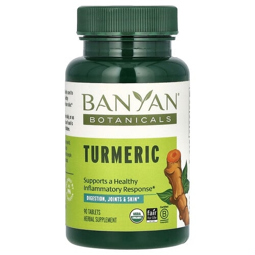 Banyan Botanicals Turmeric 90 Tablets 500 Mg Per Tablet product image