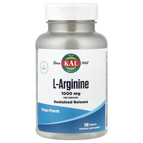 Kal L Arginine 120 Tablets 500 Mg Per Tablet product image