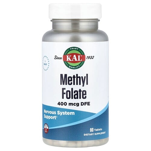 Kal Methyl Folate 400 Mcg Dfe 90 Tablets product image