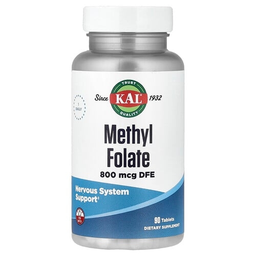 Kal Methyl Folate 800 Mcg Dfe 90 Tablets product image