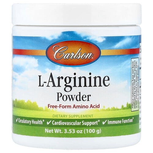 Carlson L Arginine Powder 3 53 Oz 100 G product image