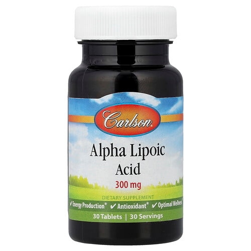 Carlson Alpha Lipoic Acid 30 Tablets product image