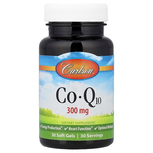 Carlson Coq10 300 Mg 30 Soft Gels product image