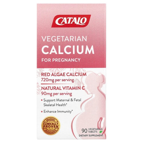 Catalo Vegetarian Calcium For Pregnancy 90 Vegetarian Tablets product image