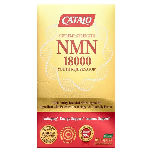 Catalo Nmn 18000 Youth Rejuvenator Supreme Strength 60 Capsules product image