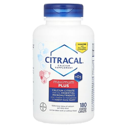 Citracal Maximum Plus D3 180 Coated Caplets product image