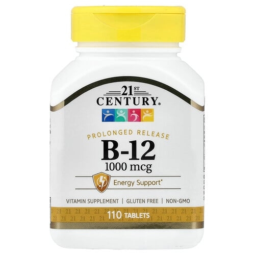 21st Century B 12 Prolonged Release 1 000 Mcg 110 Tablets product image