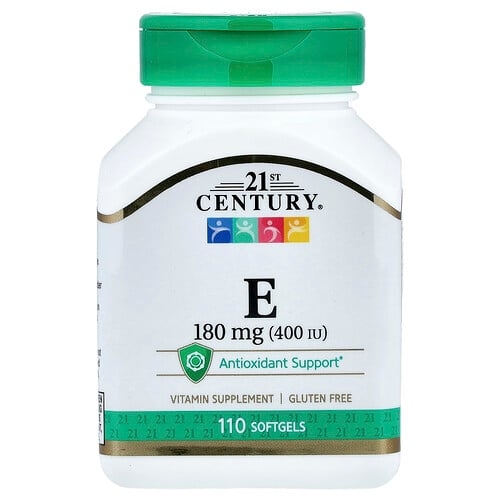 21st Century Vitamin E 180 Mg 400 Iu 110 Softgels product image