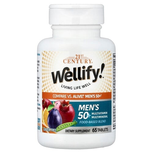 21st Century Wellify Men S 50 Multivitamin Multimineral 65 Tablets product image