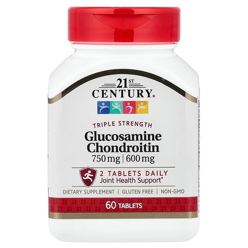21st Century Glucosamine Chondroitin 60 Tablets product image