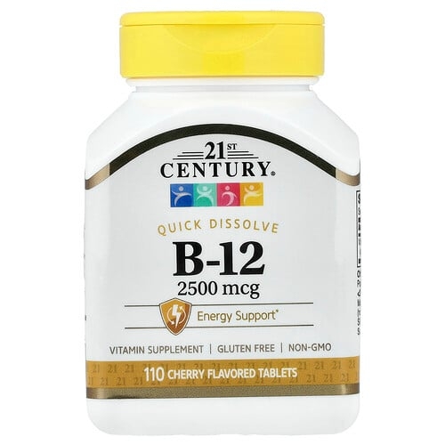 21st Century Vitamin B 12 Cherry 2 500 Mcg 110 Tablets product image