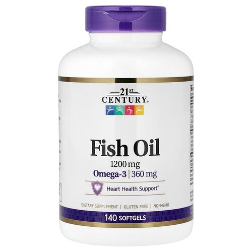 21st Century Fish Oil 1 200 Mg 140 Softgels product image