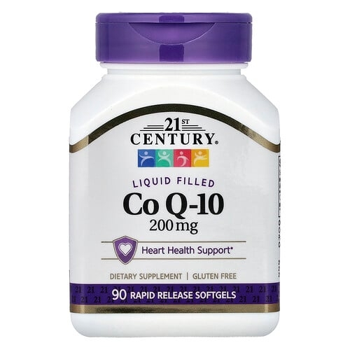 21st Century Liquid Filled Coq 10 200 Mg 90 Rapid Release Softgels product image