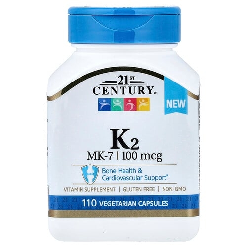21st Century Vitamin K2 100 Mcg 110 Vegetarian Capsules product image