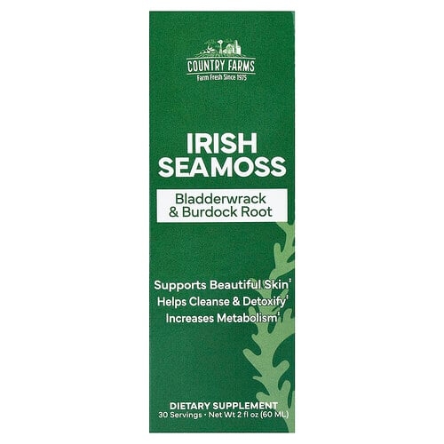 Country Farms Irish Sea Moss Bladderwrack Burdock Root 2 Fl Oz 60 Ml product image