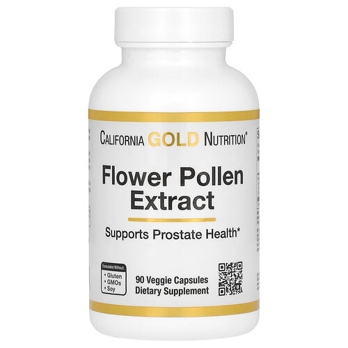 California Gold Nutrition Flower Pollen Extract Blend 90 Veggie Capsules product image