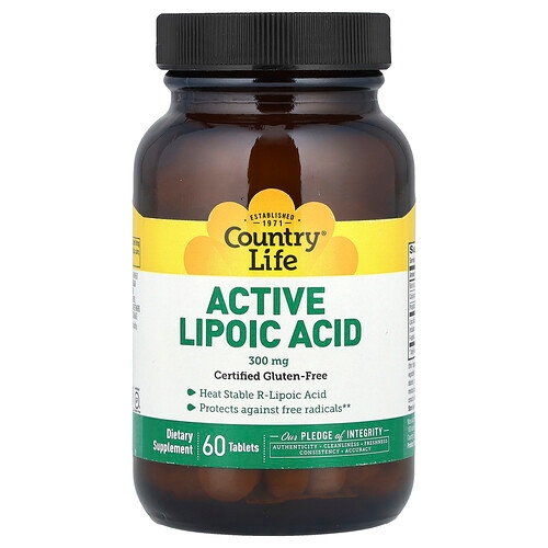 Country Life Active Lipoic Acid 60 Tablets product image
