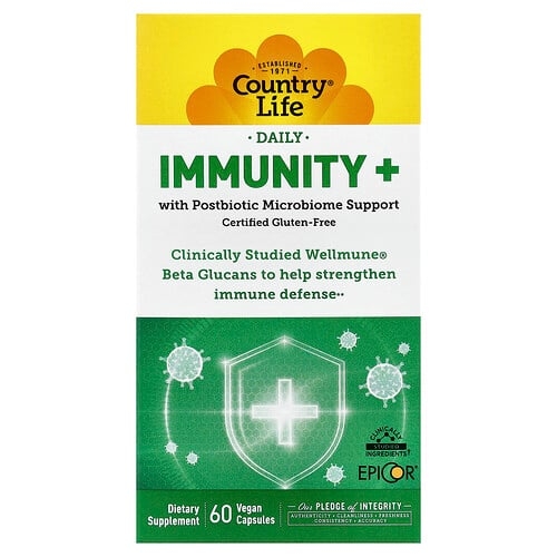 Country Life Daily Immunity 60 Vegan Capsules product image