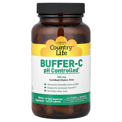 Country Life Buffer C Ph Controlled 120 Vegetarian Capsules product image