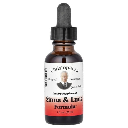 Christopher S Original Formulas Sinus Lung Formula 1 Fl Oz 30 Ml product image
