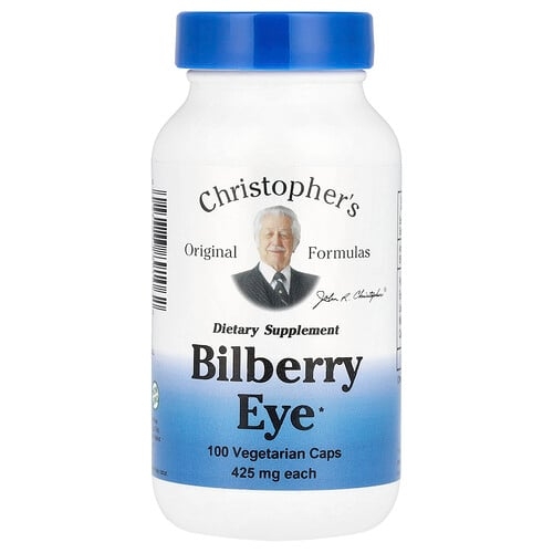 Christopher S Original Formulas Bilberry Eye 100 Vegetarian Caps product image