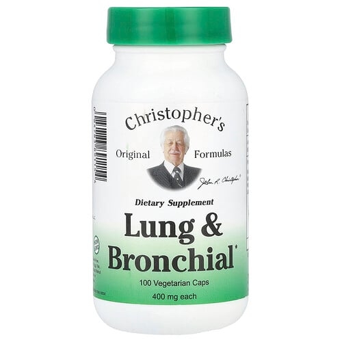 Christopher S Original Formulas Lung Bronchial 100 Vegetarian Caps product image