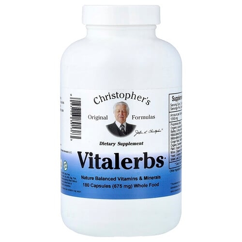 Christopher S Original Formulas Vitalerbs 180 Capsules product image
