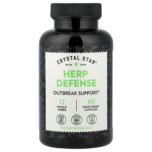 Crystal Star Herp Defense 60 Vegetarian Capsules product image