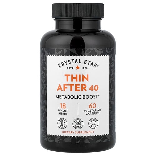 Crystal Star Thin After 40 60 Vegetarian Capsules product image