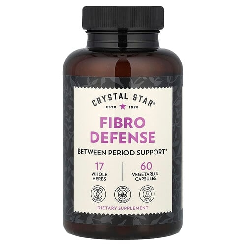 Crystal Star Fibro Defense 60 Vegetarian Capsules product image