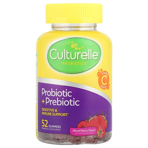 Culturelle Probiotic Prebiotic Gummies Mixed Berry 52 Gummies product image
