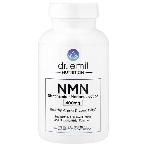 Dr Emil Nutrition Nmn 400 Mg 30 Capsules product image