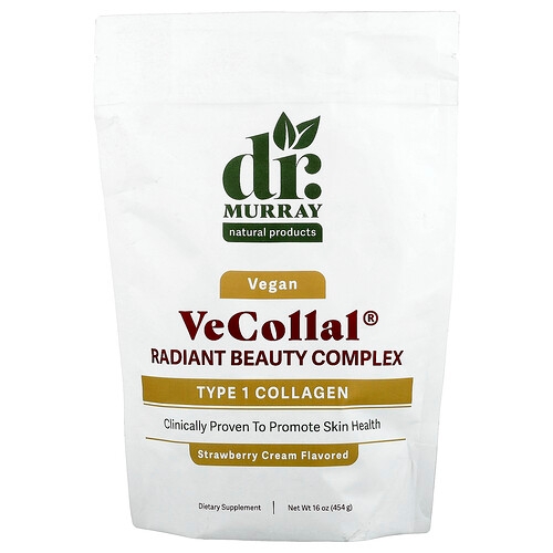 Dr Murray S Vecollal Vegan Radiant Beauty Complex Strawberry Cream 16 Oz 454 G product image