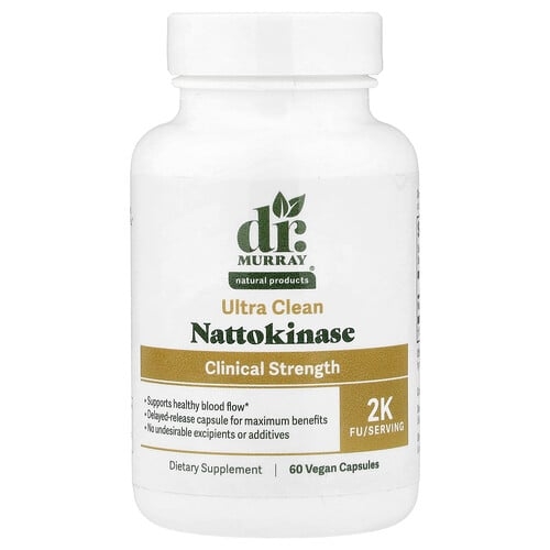 Dr Murray S Nattokinase 2 000 Fu 60 Vegan Capsules product image