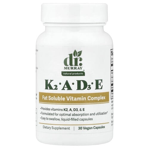 Dr Murray S K2 A D3 E 30 Vegan Capsules product image