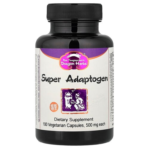Dragon Herbs Super Adaptogen 100 Vegetarian Capsules product image